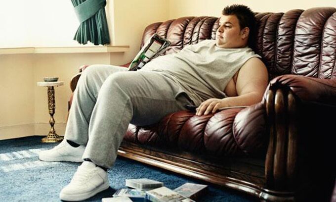 A sitting lifestyle