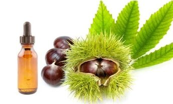 Horse chestnut for the treatment of varicose veins