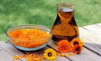 Marigold for the treatment of varicose veins