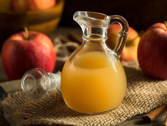 natural apple cider vinegar against varicose veins