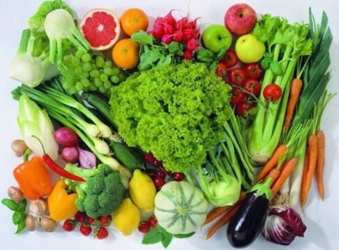 Vegetables for the prevention of varicose veins